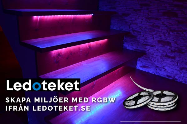 Led belysning inomhus och utomhus