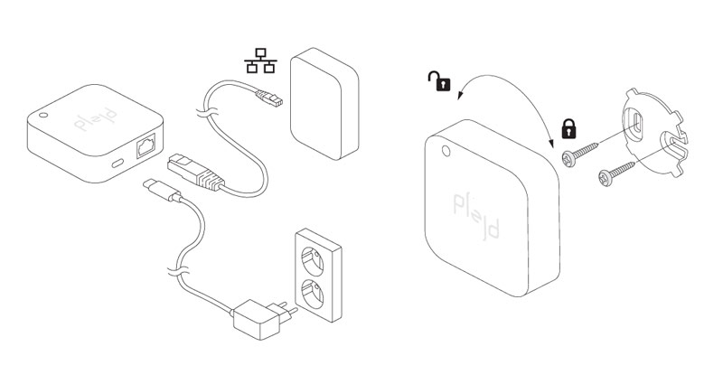 Plejd Gateway inkoppling